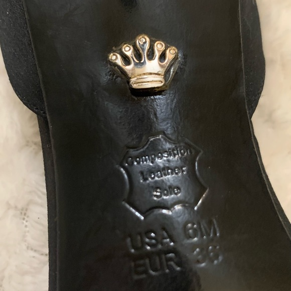 Nina New York leather sole satin size 6 black - Picture 2 of 11